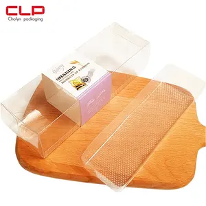 China custom pvc plastic transparent square tall round optional christmas clear birthday cake box packages packaging box