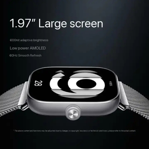 Orologio <span class=keywords><strong>Redmi</strong></span> originale <span class=keywords><strong>4</strong></span> Smartwatch 1.97 ''Display Amoled Bluetooth chiamata vocale braccialetto frequenza cardiaca Monitor di sonno intelligente - Product Image 3