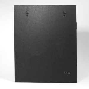 Boîte de rangement à bijoux en bois massif, avec couvercle supérieur en verre et en velours à l'intérieur - Product Image 6