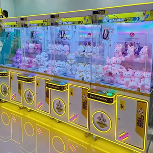 Entertainment City <span class=keywords><strong>Commercial</strong></span> Machine à saisir les pièces à code de balayage entièrement transparente Grand <span class=keywords><strong>centre</strong></span> <span class=keywords><strong>commercial</strong></span> Grue à griffes pour enfants - Product Image 4