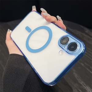 New Arrival <b>Camera</b> Glass Lens <b>Protector</b> Transparent Magnetic Wireless Charging Phone Cover case for <b>iphone</b> 15 <b>Pro</b> <b>Max</b> <b>14</b> 13 1211 - Product Image 6