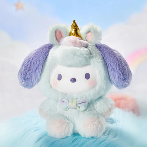 Nouvelle collection officielle MINISO San Rioes Dreamy Unicorn Series, boîte mystère de 6 pièces, adorables peluches porte-clés, jouets en peluche - Product Image 6