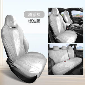 Fundas de Asiento para BYD Qin PLUS DM-i 2025, Accesorios Personalizados para Todo el Vehículo, Fundas de Asiento Premium de Piel Sintética, Cobertura Completa Delantera y Trasera - Product Image 6