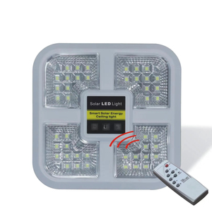 Lampada <span class=keywords><strong>da</strong></span> Parete Solare Ricaricabile <span class=keywords><strong>da</strong></span> <span class=keywords><strong>Interno</strong></span> <span class=keywords><strong>da</strong></span> 60 Watt, con Controllo Remoto per Regolare la Luminosità. - Product Image 1