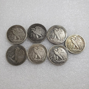 Replica Personalizzata all'Ingrosso del Mezzo Dollaro Americano Liberty in Ottone, Versione D, S, P, 30,5MM - Product Image 2