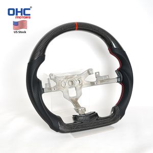 Stock américain Volant en fibre de carbone véritable pour Chevy Chevrolet <span class=keywords><strong>Corvette</strong></span> Z06 C6 Coupé Volant <span class=keywords><strong>Corvette</strong></span> <span class=keywords><strong>2007</strong></span>-2013 - Product Image 1