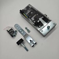 Serrure de porte manuelle à tirer et ferme-porte pour villa et ascenseur domestique, serrure mécanique pour pièces de rechange d'ascenseur hydraulique