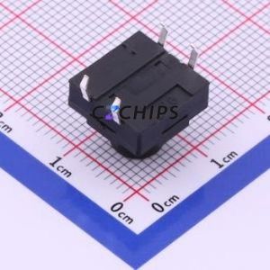 TC-FS1212D-C-N Tactile Switch Through hole-4P,12x12mm Switch Single Pole Single Throw Round Button 2.6N Through Hole - Product Image 2