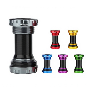 Juego de Bielas de 22/24 mm para Bicicleta de Montaña, <span class=keywords><strong>Eje</strong></span> de <span class=keywords><strong>Pedalier</strong></span> con Rosca, Rodamientos Cerámicos para Bicicleta de Carretera - Product Image 1