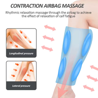 Masseur de jambes sans fil Phenitech pour la circulation et le soulagement de la douleur, masseur de pieds et de mollets, massage des jambes par compression d'air avec chaleur