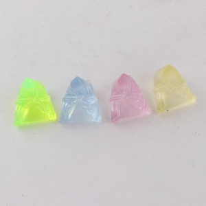 Nuevo Juguete Antiestrés de Plástico Transparente con Forma de Bollo al Vapor, Mini Dumpling de Arroz Realista para Apretar y Aliviar el Estrés - Product Image 3