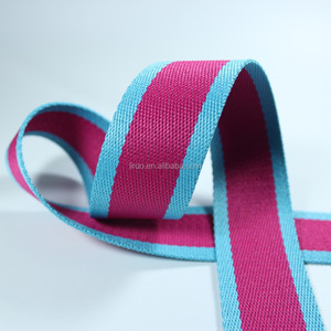 Nhà Máy Trực Tiếp Dệt Sọc Bông <span class=keywords><strong>Webbing</strong></span> Cho Vành Đai - Product Image 3