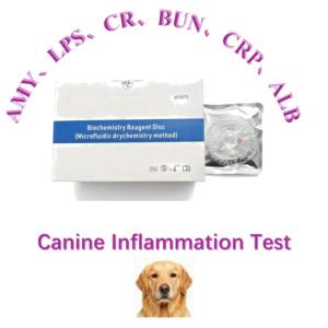 Disco de Reagente para Teste de Inflamação Canina Compatível com Analisador de Química Sanguínea Veterinário - Product Image 1