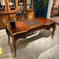 Mobilier de maison de style Offre Spéciale britannique table de bureau de luxe classique en bois bureau à domicile