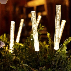 Lampe LED solaire à bulles avec commande vocale, étanche IP65, fonctionne sur batterie, angle de faisceau de 360° pour l'éclairage paysager de jardin - Product Image 6