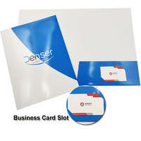 Pochette pour cartes de visite, pochette pour documents et documents en papier