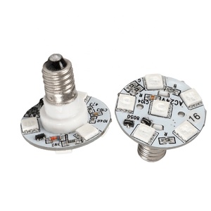 E10 RVB Automatique 1-16 Préprogrammable Amusement Fairground Park Décoration AC24V 28mm 9leds Ampoule LED - Product Image 1