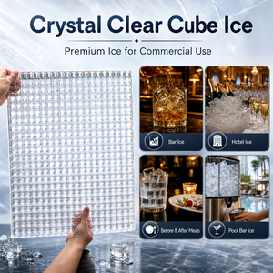 Máquina de Hielo Comercial Totalmente Automática, Producción de 227 kg/24 h - Product Image 3