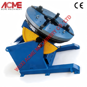 Mesa Giratoria de Soldadura Automática de <span class=keywords><strong>2</strong></span> Ejes, Plataforma Giratoria Inclinable para Soldadura de Bridas de Tuberías, Ajuste VFD, Posicionador de Soldadura, 1.5 Años - Product Image 4