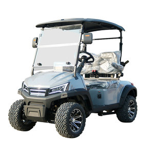 Voiture de golf 48V/72V à 2 places, importée d'usine, avec batterie au lithium, tout-terrain, rehaussée, pour la chasse, type buggy ou chariot de club, de Chine - Product Image 3