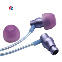 Casque filaire USB-C de type C Casque supra-auriculaire audio à commande de basses HD Casque d'écoute filaire en aluminium avec fil dans l'oreille Mini écouteur filaire