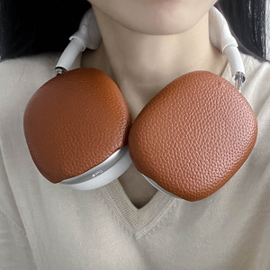 Lichee Pattern PU Cover Funda protectora Estuche para auriculares para <span class=keywords><strong>AirPods</strong></span> <span class=keywords><strong>Max</strong></span> Estuche para auriculares - Product Image 2