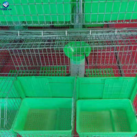Nouvelle Cage à Lapins de Conception Européenne à Vendre (Qualité d'Usine Chinoise) Galvanisée à Chaud 16 Trous, Cage à Lapins YIZE 120