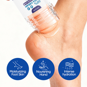 ครีมยูเรีย 60% สำหรับมือและเท้า สูตรเฉพาะ OEM ป้องกันผิวแห้งแตก ขจัดเซลล์ผิวที่ตายแล้วและเคราตินเก่า ช่วยบำรุงผิวชุ่มชื้น ขนาด 40 กรัม - Product Image 4