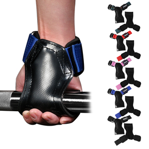 AKADY Poignées de musculation unisexe en caoutchouc antidérapantes avec soutien pour la paume, pour soulevé de terre, tractions, rameuses et entraînements intensifs en salle de sport - Product Image 1