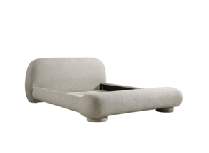 Cama doble tamaño King de madera maciza blanca <span class=keywords><strong>Diana</strong></span> clásica moderna cama suave con funda de tela de terciopelo convertible masaje extensible - Product Image 4