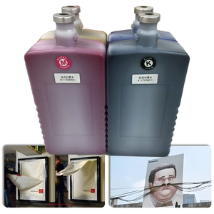In kỹ thuật số 1L chất lượng đảm bảo sinh thái dung môi mực cho epn 3200 /4720 đầu cho quảng cáo ngoài trời Máy in khổ lớn - Product Image 4
