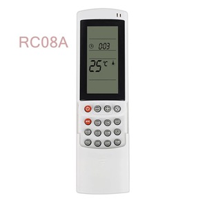 Nuevo reemplazo RC08B RC08A infrarrojo AC Control remoto uso para <span class=keywords><strong>Airwell</strong></span>/Electra/Geli aire acondicionado Control remoto - Product Image 5