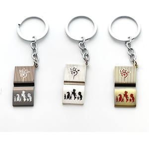 10 Designs Natsume's Book of Friends Porte-clés personnalisés Métal Mode <span class=keywords><strong>Livre</strong></span> Forme Pendentif Collier Anime Alliage Porte-clés Charmes - Product Image 3