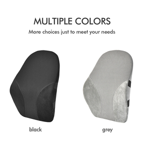 Ortopédico Confort Silla de ruedas Madera Coche Respaldo Almohada Espuma viscoelástica Cojines de soporte lumbar para silla - Product Image 3