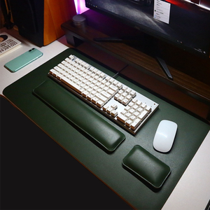 Hai mặt PU da bàn phím tay phần còn lại không thấm nước Máy tính xách tay Palm phần còn lại <span class=keywords><strong>Pad</strong></span> văn phòng Máy tính để bàn hỗ trợ cổ tay - Product Image 5