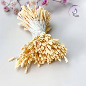 <span class=keywords><strong>Estambre</strong></span> de flores artificiales de 3mm con cabezas dobles para decoraciones de pasteles florales Versátil para la fabricación de flores del Día de San Valentín de Año Nuevo - Product Image 2