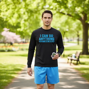 Puedo hacer cualquier cosa excepto conciliar con la conciencia pública sobre la diabetes la idea de la insulina, camiseta de manga larga - Product Image 3