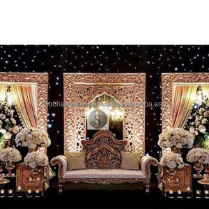 South Indian Grand <b>Wedding</b> Stage Decoration Durable Diya Fiber Reinforced Plastic Shobha Jain Impex Custom <b>Box</b> Packaging <b>Wedding</b> - Product Image 6