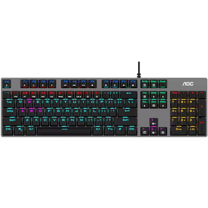 Mechanical <b>Keyboard</b> Blue Switch RGB Mixed Light Wired USB Gaming <b>Keyboard</b> For Computer Notebook - Product Image 1