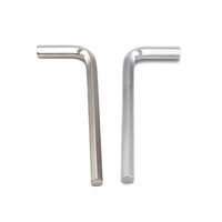 Offre Spéciale 1.5/2/2.5/3/4/5/6/8/10MM L Type jeu de clés Allen clé hexagonale clé à tête plate clé Allen