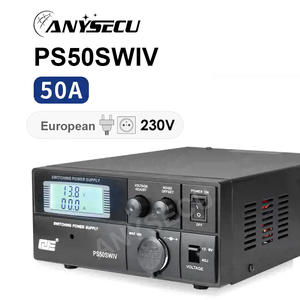 Qje แหล่งจ่ายไฟสื่อสาร<span class=keywords><strong>ว</strong></span>ิทยุ PS50SWIV 9-15V ปรับแรงดันเอาท์พุท13.8V 50A สำหรับรถยนต์<span class=keywords><strong>ว</strong></span>ิทยุ TH-9800 KT-7900D KT-8900 - Product Image 2