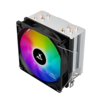 Ruix X4000 SE boîtier d'ordinateur radiateur CPU haute qualité lumière rvb PC refroidisseur d'air 4 caloducs Installation rapide et facile pour une chaleur rapide