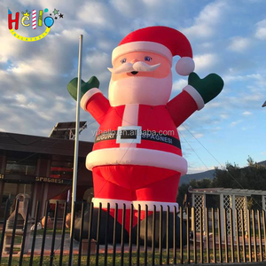 Giant Inflatable Cartoon Giáng Sinh Santa Claus, Ngoài Trời Giáng Sinh Santa Claus Trang Trí Inflatable OEM - Product Image 2