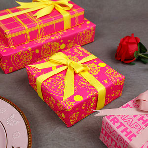 Factory Wholesale 80g <b>Christmas</b> Custom Luxury Gift Wrap Paper 43*300cm Wrapping Paper for Packaging - Product Image 6