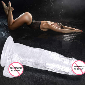 Yiqu Vrouwen Kleurrijke Transparante Kristal Gesimuleerde Vrouwelijke Masturbator Volwassen Seksspeeltjes - Product Image 3