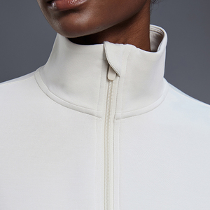 <span class=keywords><strong>Sudadera</strong></span> con <span class=keywords><strong>capucha</strong></span> Roregal de otoño para mujer, con cuello alto y media cremallera, informal, de manga larga, holgada, con cordón en el bajo, deportiva - Product Image 3