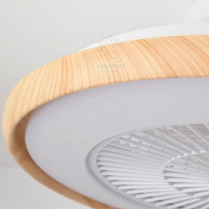 Ventilador de Techo Inteligente XD202 con Acabado de Madera, sin Aspas, 500 mm, con Altavoz, Control Remoto y por Aplicación, de la Compañía Fabricante de Ventiladores de Techo - Product Image 5