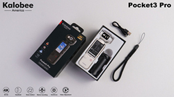 2026 Pocket3 PRO Travel 180 °   Caméra d'action portable d'extérieur HD 1080P Ultra 4K avec écran, angle réglable, vidéo HDR de poche - Product Image 5