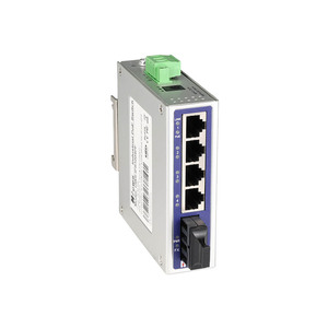 10/100M Network <b>Switch</b> 4 Ports Fast <b>Ethernet</b> Industrial PoE with SFP Uplink Port - Product Image 1