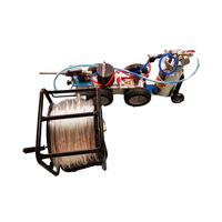 À la mode Télécommandé Robot Pipeline Revêtement Cabines De Pulvérisation Nouveau Tuyau En Acier Mur Interne Pistolet Peinture Aluminium 12V